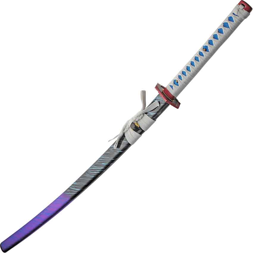 Royal Blue Samurai Katana
