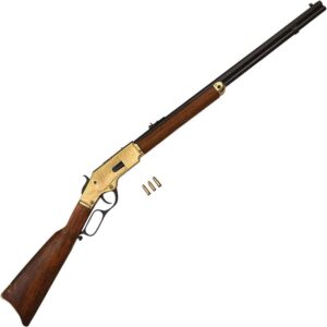 Model 1873 Antique Brass Lever Action Repeating Rifle
