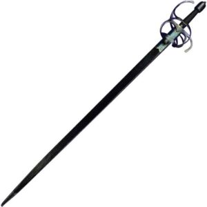 Blackened Swept Hilt Rapier