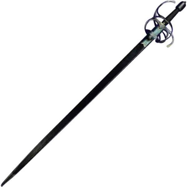 Blackened Swept Hilt Rapier