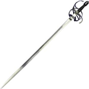 Blackened Swept Hilt Rapier