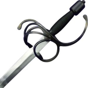 Blackened Swept Hilt Rapier