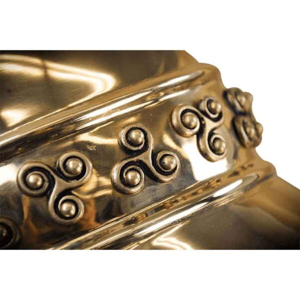 Brass Celtic Montefortino Helm