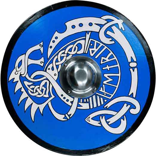 Viking Fenrir Wolf Shield