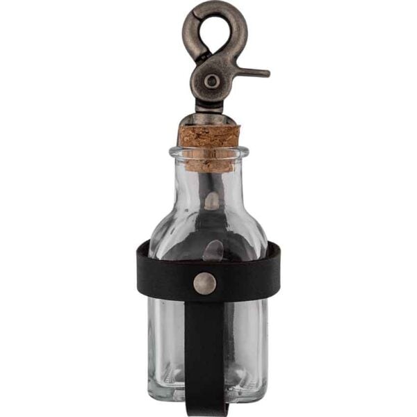 Square Potion Vial with Belt Clip