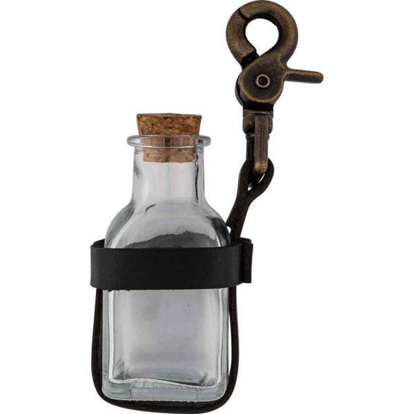 Square Potion Vial with Belt Clip