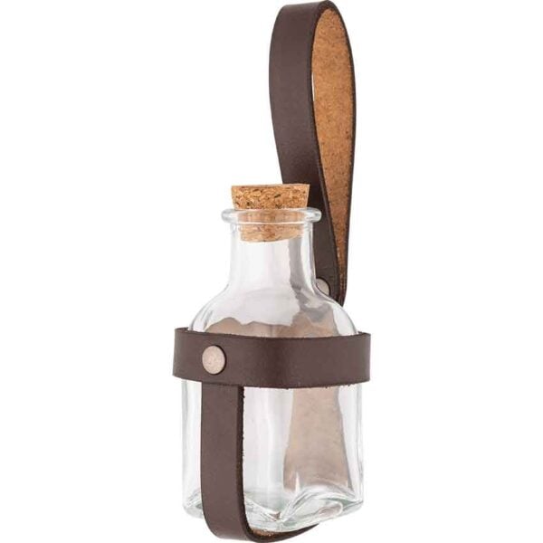 Square Potion Vial with Belt Loop