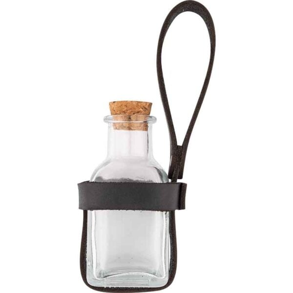 Square Potion Vial with Belt Loop