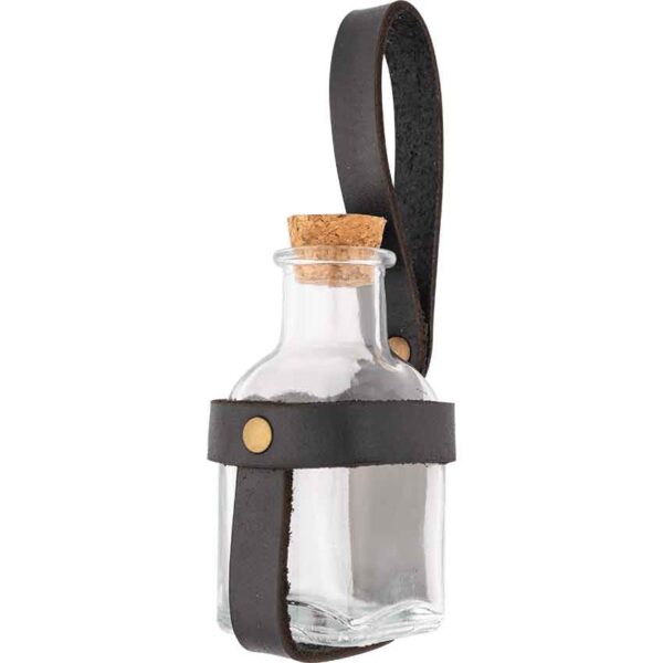 Square Potion Vial with Belt Loop