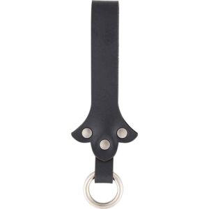 Leather Belt Loop with Ring