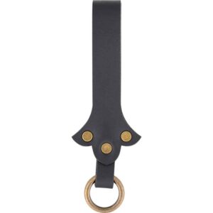 Leather Belt Loop with Ring