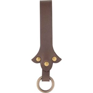 Leather Belt Loop with Ring