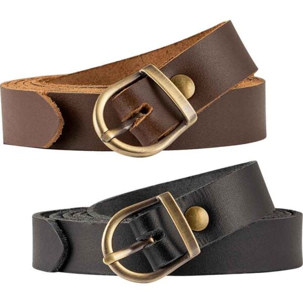 Adventurer Leather Buckle Belt