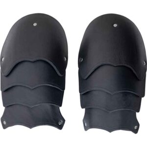 Solomon Leather Pauldrons