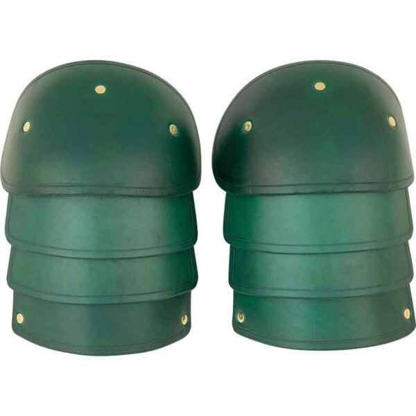 Gideon Leather Pauldrons