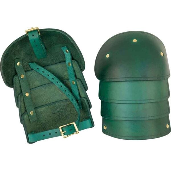 Gideon Leather Pauldrons