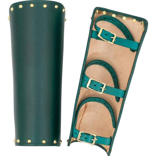 Solomon Leather Greaves