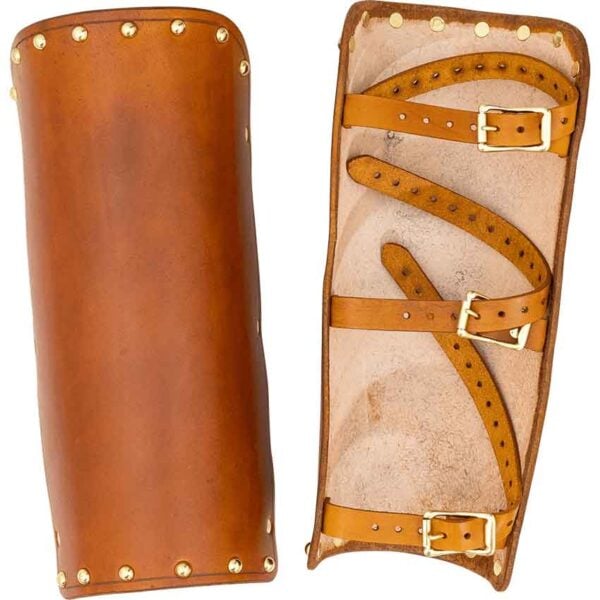 Solomon Leather Greaves