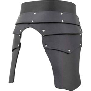 Gideon Leather Tasset Belt