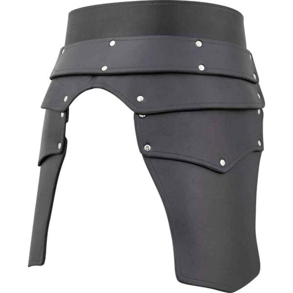 Gideon Leather Tasset Belt
