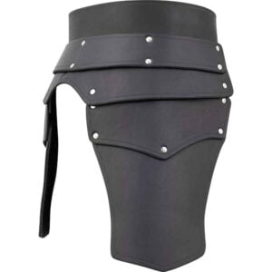 Gideon Leather Tasset Belt