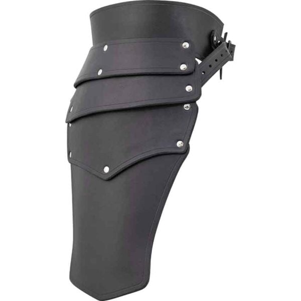 Gideon Leather Tasset Belt