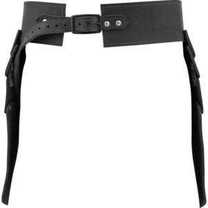 Gideon Leather Tasset Belt