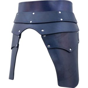 Gideon Leather Tasset Belt