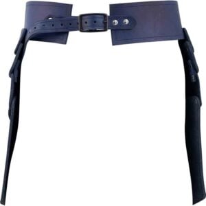 Gideon Leather Tasset Belt