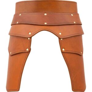 Gideon Leather Tasset Belt