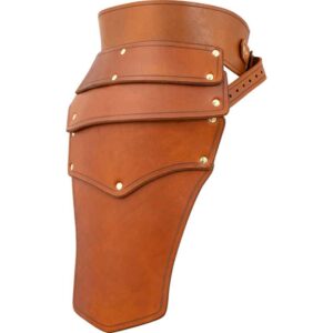 Gideon Leather Tasset Belt