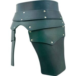 Gideon Leather Tasset Belt