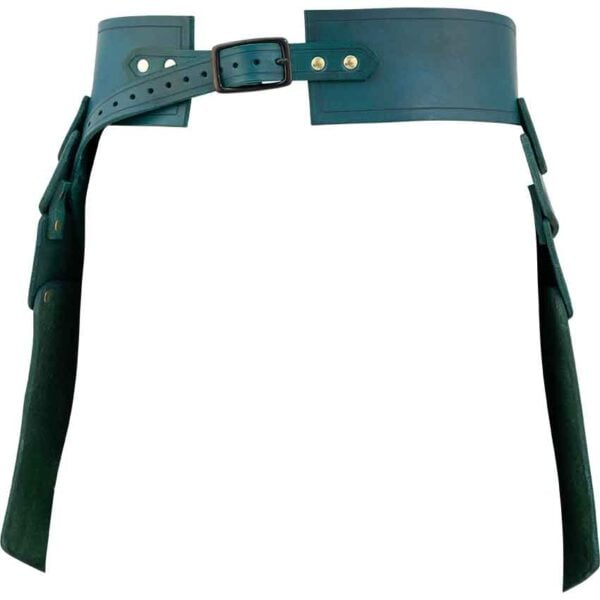 Gideon Leather Tasset Belt