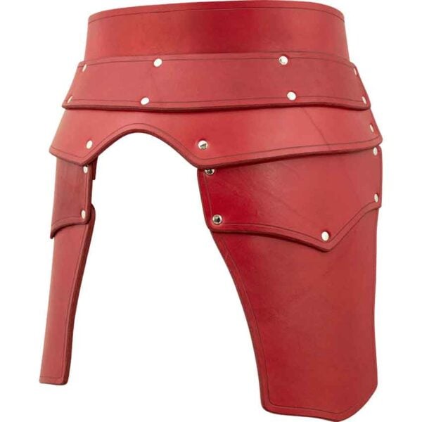 Gideon Leather Tasset Belt
