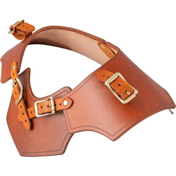 Gideon Leather Gorget