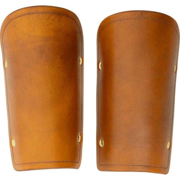 Solomon Leather Arm Bracers