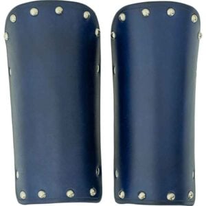 Solomon Studded Leather Arm Bracers