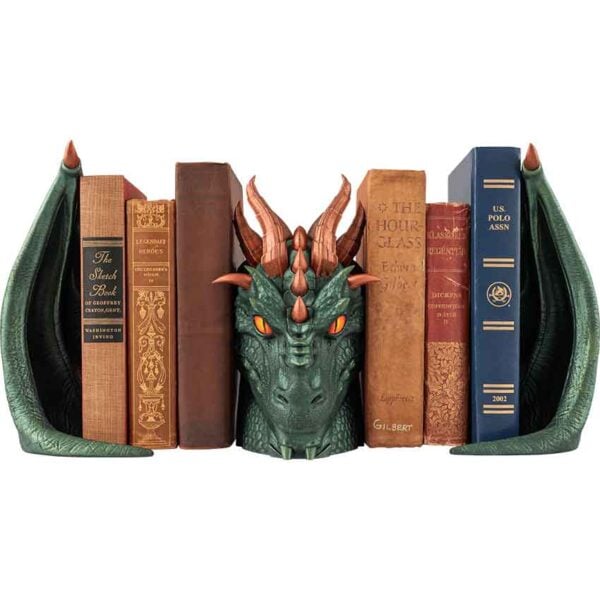 Dragon's Hoard Bookends
