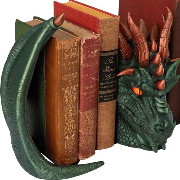Dragon's Hoard Bookends