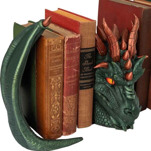 Dragon's Hoard Bookends