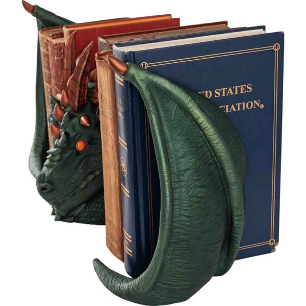 Dragon's Hoard Bookends