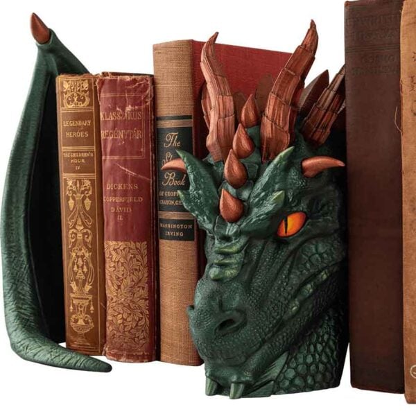 Dragon's Hoard Bookends