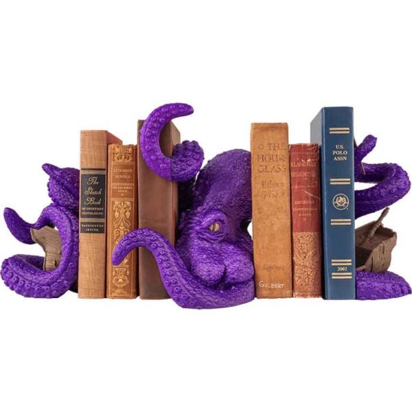 Kraken Bookend Set
