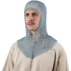 High Tensile Steel Chainmail Coif