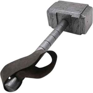Layered Steel Thor Hammer