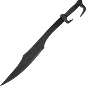 Black Steel Spartan Sword