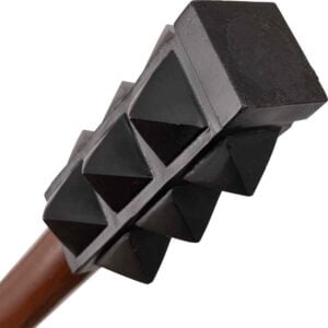 Black Steel Medieval Mace