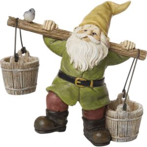 Gnome with Buckets Statue