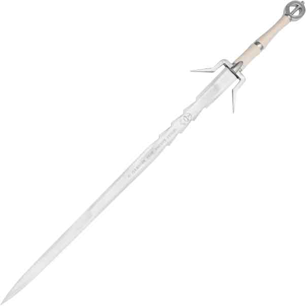 Silver Swallow Sword with Scabbard