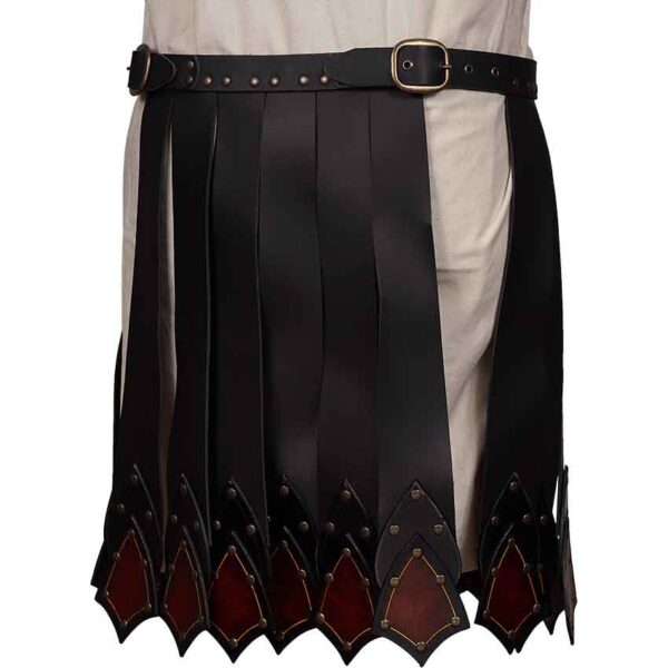 Roman Leather Battle Skirt